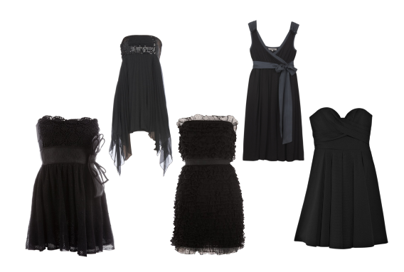 vestidos pretos, black dress